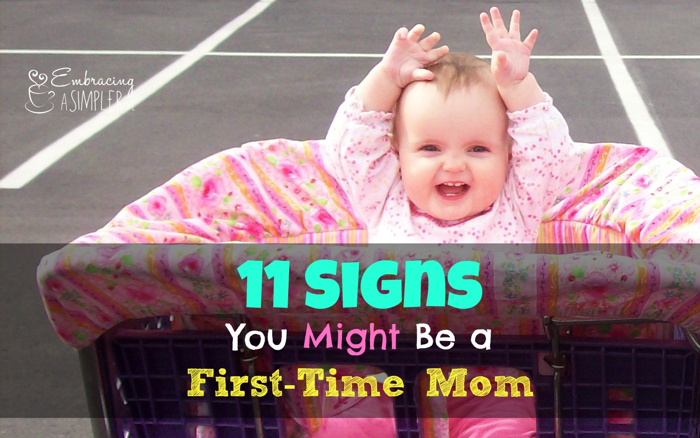 Signs you might be a first-time mom